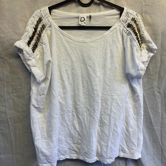 Anthropologie | Tops | Anthropologie Akemi Kin White Blouse | Poshmark
